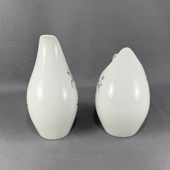 Vtg Royal Jackson Enchantment Parisienne Sugar Bowl & Lid Creamer Floral - Picture 6 of 16